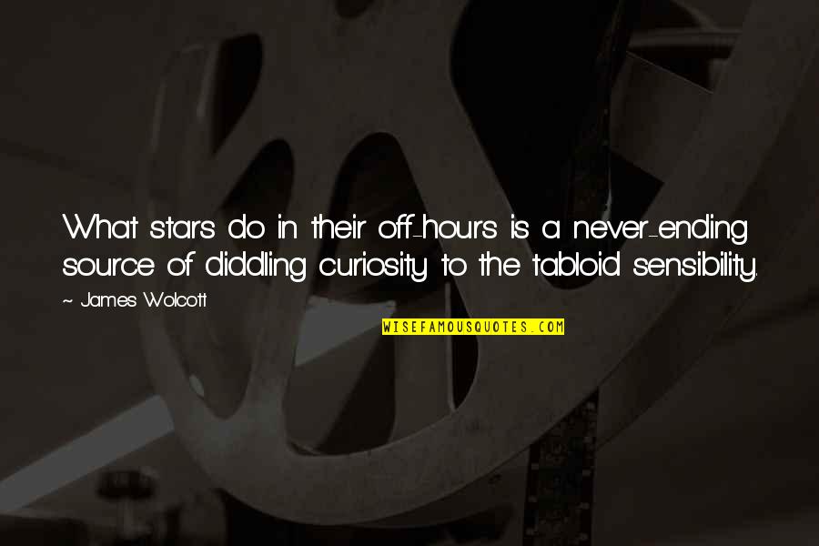 James Wolcott Quotes By James Wolcott: What stars do in their off-hours is a James Wolcott Quotes By James Wolcott: What stars do in their off-hours is a