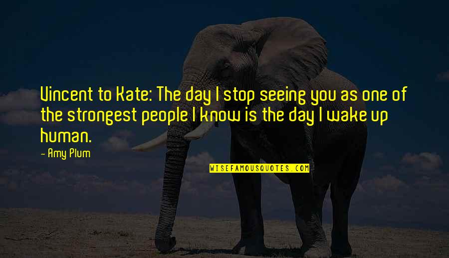 Jamsetji Bomanji Quotes By Amy Plum: Vincent to Kate: The day I stop seeing Jamsetji Bomanji Quotes By Amy Plum: Vincent to Kate: The day I stop seeing