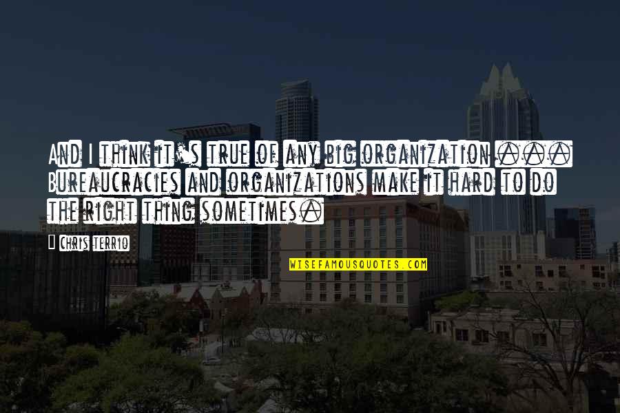 Janggut Quotes By Chris Terrio: And I think it's true of any big Janggut Quotes By Chris Terrio: And I think it's true of any big