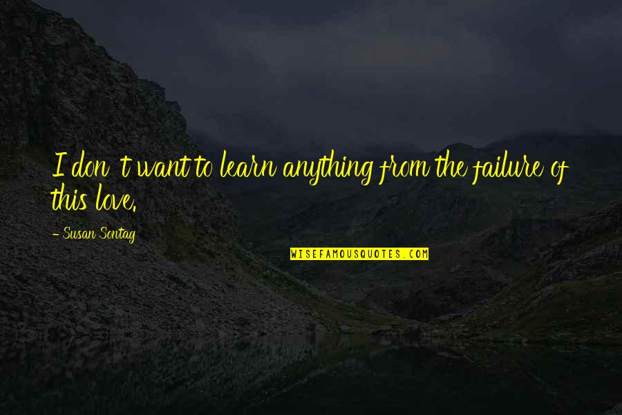 Japonesa Caliente Quotes By Susan Sontag: I don' t want to learn anything from