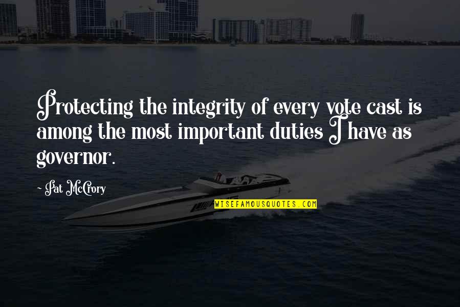 Jarhead Movie Quotes By Pat McCrory: Protecting the integrity of every vote cast is Jarhead Movie Quotes By Pat McCrory: Protecting the integrity of every vote cast is