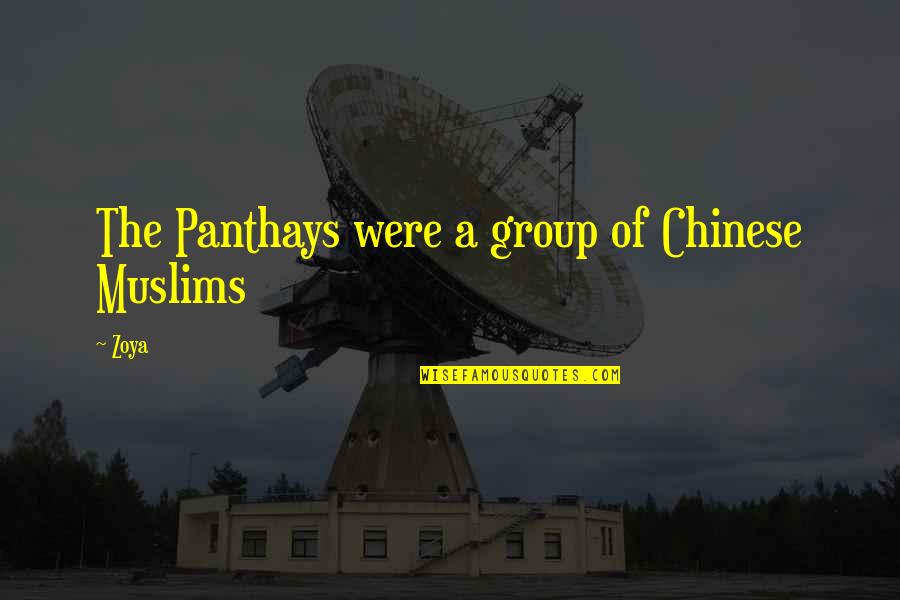 Jarmel By Jarmel Quotes By Zoya: The Panthays were a group of Chinese Muslims