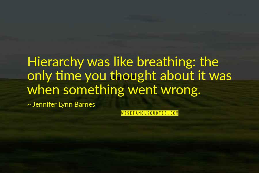 Jasmine Flower Fragrance Quotes By Jennifer Lynn Barnes: Hierarchy was like breathing: the only time you Jasmine Flower Fragrance Quotes By Jennifer Lynn Barnes: Hierarchy was like breathing: the only time you