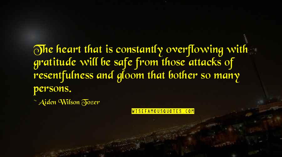 Jasmine Scent Quotes By Aiden Wilson Tozer: The heart that is constantly overflowing with gratitude