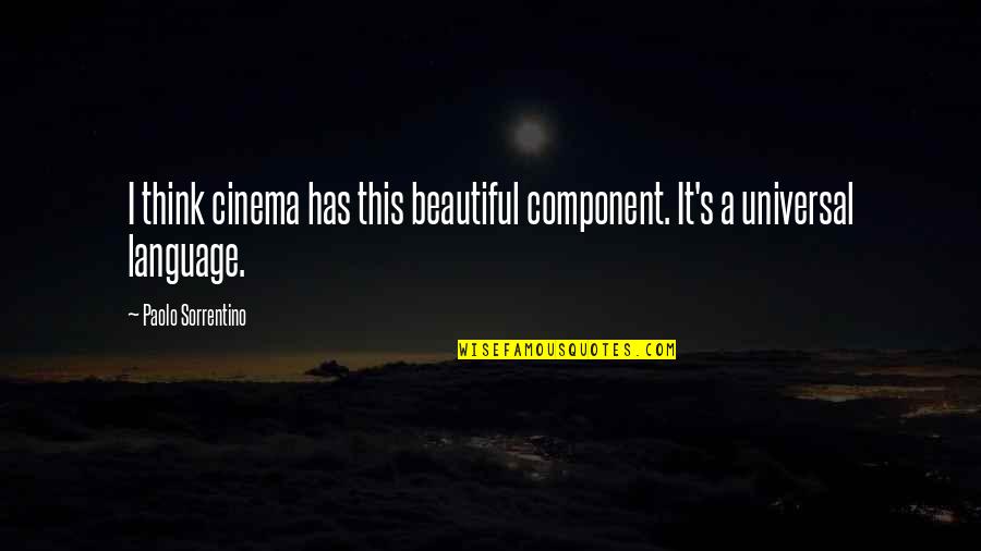 Java Html Escape Quotes By Paolo Sorrentino: I think cinema has this beautiful component. It's Java Html Escape Quotes By Paolo Sorrentino: I think cinema has this beautiful component. It's