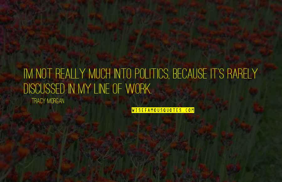 Java Preparedstatement Escape Single Quotes By Tracy Morgan: I'm not really much into politics, because it's