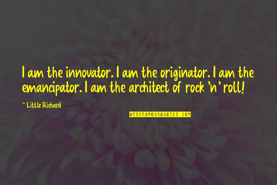 Javacc Double Quotes By Little Richard: I am the innovator. I am the originator.