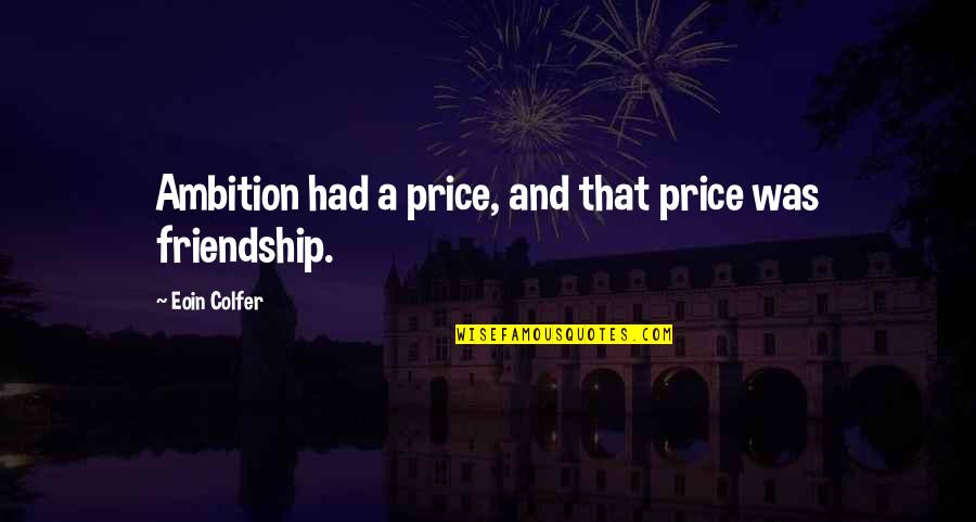 Javascript Alert Without Quotes By Eoin Colfer: Ambition had a price, and that price was Javascript Alert Without Quotes By Eoin Colfer: Ambition had a price, and that price was