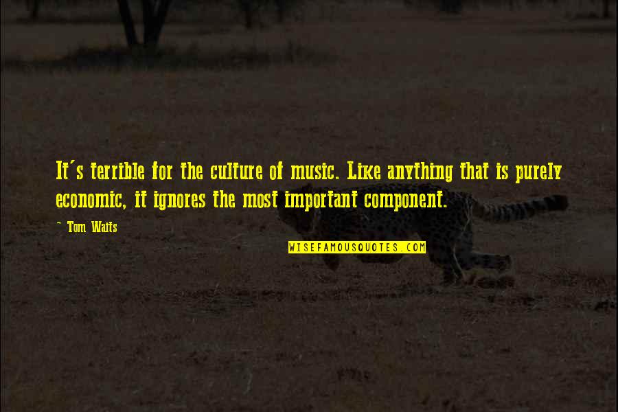 Jay Gatsby's Past Quotes By Tom Waits: It's terrible for the culture of music. Like Jay Gatsby's Past Quotes By Tom Waits: It's terrible for the culture of music. Like