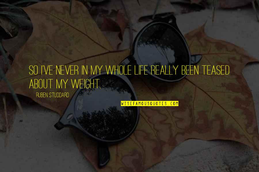 Jay Z Boss Quotes By Ruben Studdard: So I've never in my whole life really