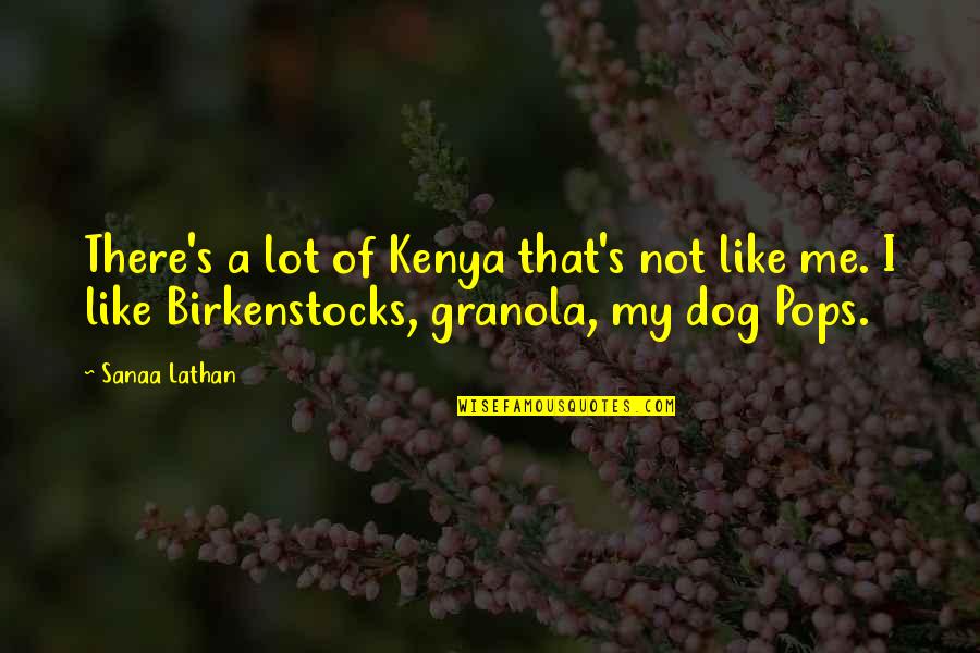 Jayadevarashtapathy Quotes By Sanaa Lathan: There's a lot of Kenya that's not like Jayadevarashtapathy Quotes By Sanaa Lathan: There's a lot of Kenya that's not like