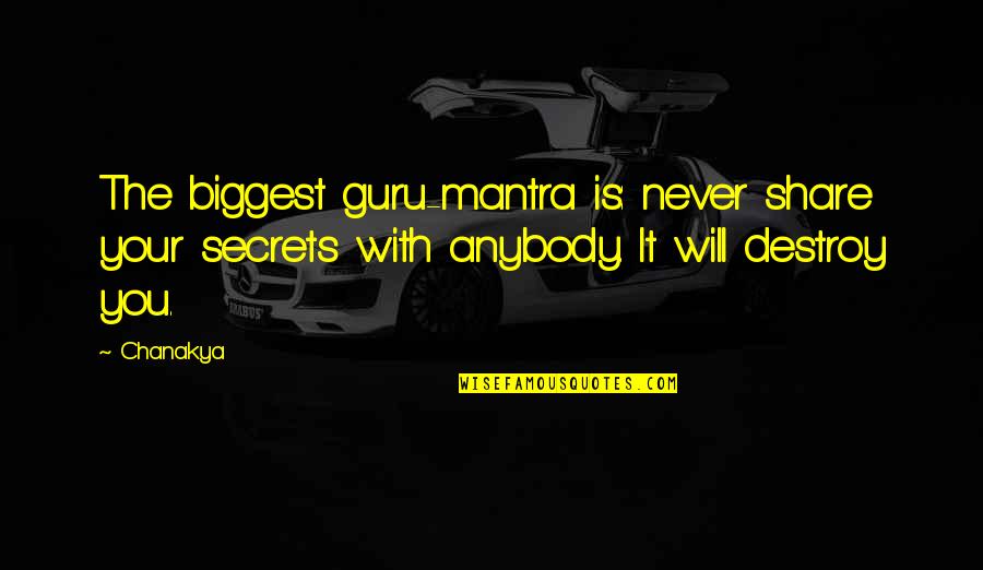 Jayamahal Pin Quotes By Chanakya: The biggest guru-mantra is: never share your secrets