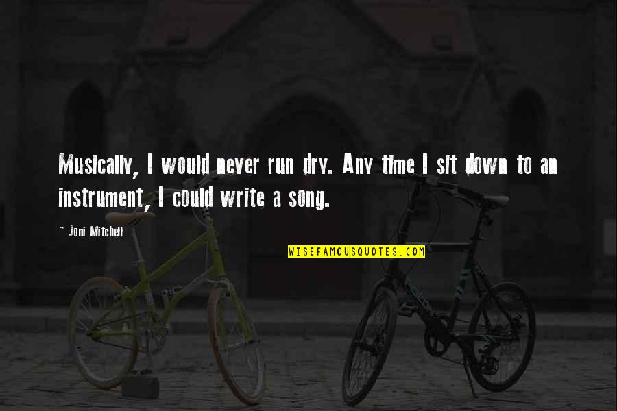 Jaykar Photography Quotes By Joni Mitchell: Musically, I would never run dry. Any time Jaykar Photography Quotes By Joni Mitchell: Musically, I would never run dry. Any time