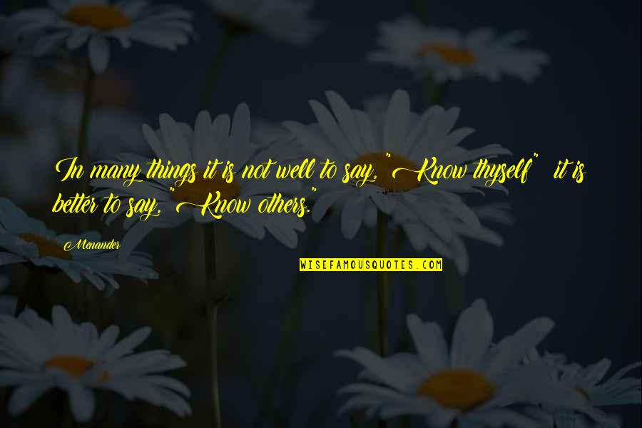 Jazz Fresh Prince Of Bel Air Quotes By Menander: In many things it is not well to Jazz Fresh Prince Of Bel Air Quotes By Menander: In many things it is not well to