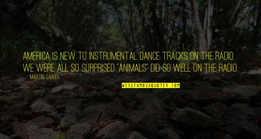 Jazz Saxophonist Quotes By Martin Garrix: America is new to instrumental dance tracks on