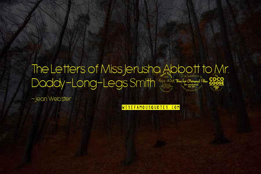 Jean Webster Quotes By Jean Webster: The Letters of Miss Jerusha Abbott to Mr.