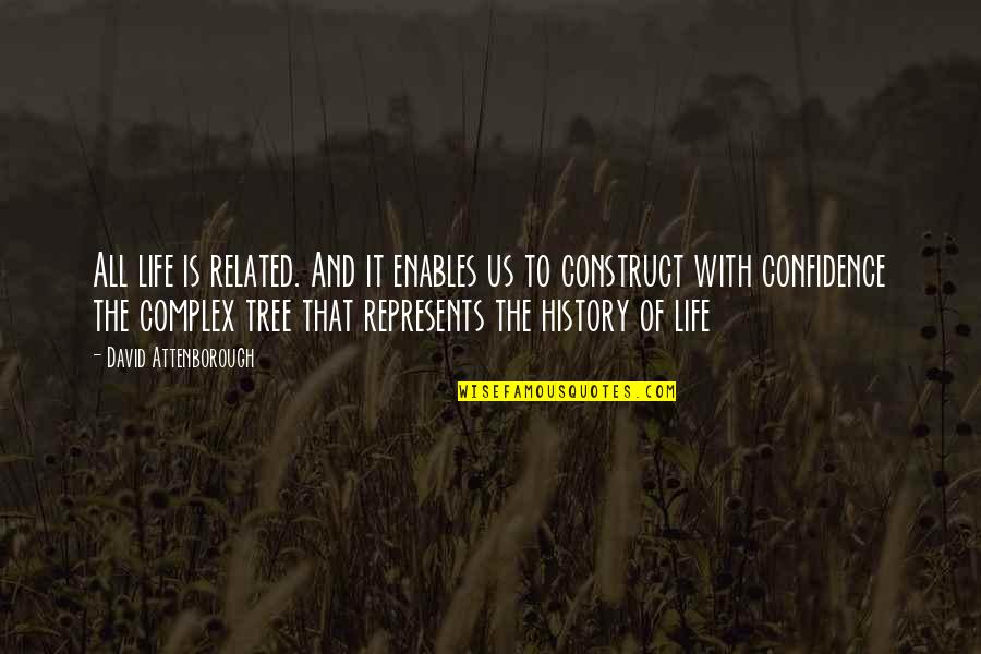Jeevana Pata Kannada Quotes By David Attenborough: All life is related. And it enables us Jeevana Pata Kannada Quotes By David Attenborough: All life is related. And it enables us