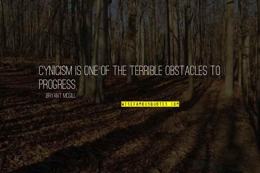 Jellyfish Quote Quotes By Bryant McGill: Cynicism is one of the terrible obstacles to Jellyfish Quote Quotes By Bryant McGill: Cynicism is one of the terrible obstacles to