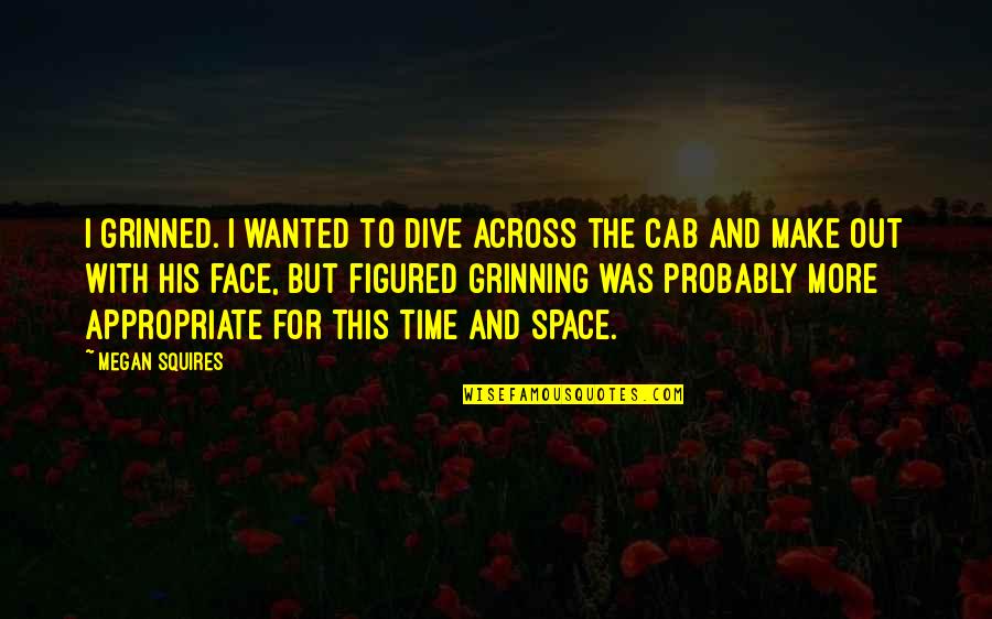 Jellyfish Quote Quotes By Megan Squires: I grinned. I wanted to dive across the Jellyfish Quote Quotes By Megan Squires: I grinned. I wanted to dive across the