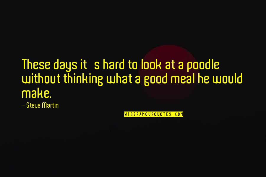 Jengkol In English Quotes By Steve Martin: These days it's hard to look at a