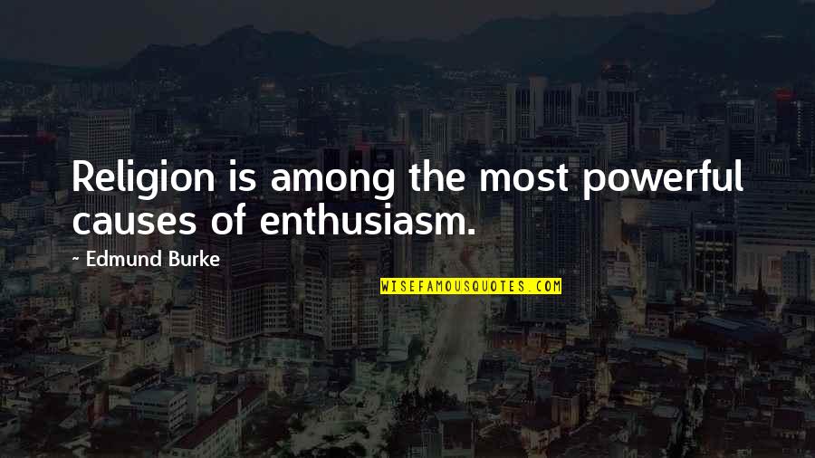 Jensens Alpha Quotes By Edmund Burke: Religion is among the most powerful causes of Jensens Alpha Quotes By Edmund Burke: Religion is among the most powerful causes of