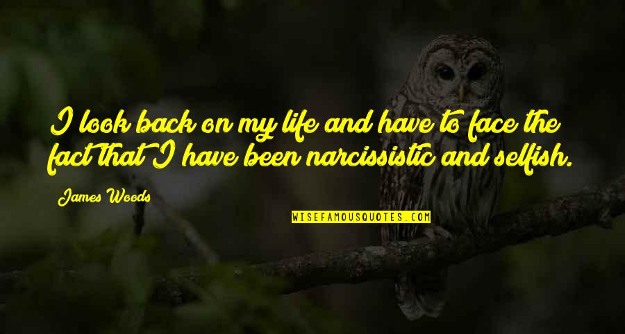 Jernaro Quotes By James Woods: I look back on my life and have Jernaro Quotes By James Woods: I look back on my life and have