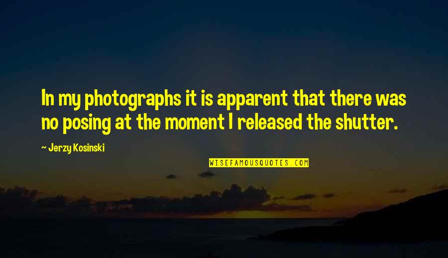 Jerzy Quotes By Jerzy Kosinski: In my photographs it is apparent that there Jerzy Quotes By Jerzy Kosinski: In my photographs it is apparent that there