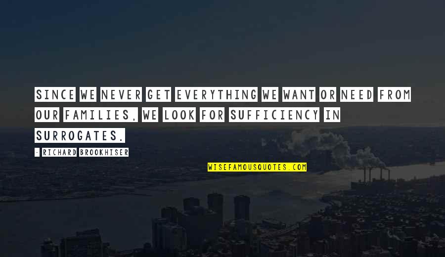 Jesters Winery Quotes By Richard Brookhiser: Since we never get everything we want or