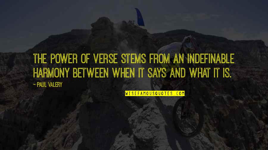 Jesus In The Temple Quotes By Paul Valery: The power of verse stems from an indefinable Jesus In The Temple Quotes By Paul Valery: The power of verse stems from an indefinable