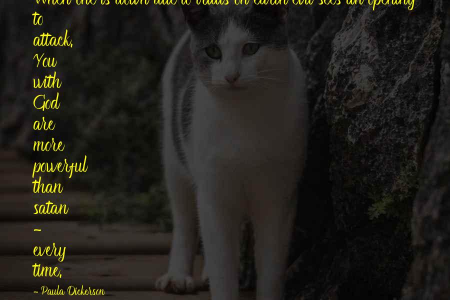 Jesus Is Powerful Quotes By Paula Dickerson: When one is down due to trials on Jesus Is Powerful Quotes By Paula Dickerson: When one is down due to trials on