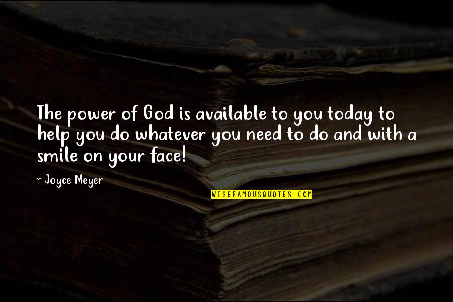 Jhansi Rani Quotes By Joyce Meyer: The power of God is available to you Jhansi Rani Quotes By Joyce Meyer: The power of God is available to you
