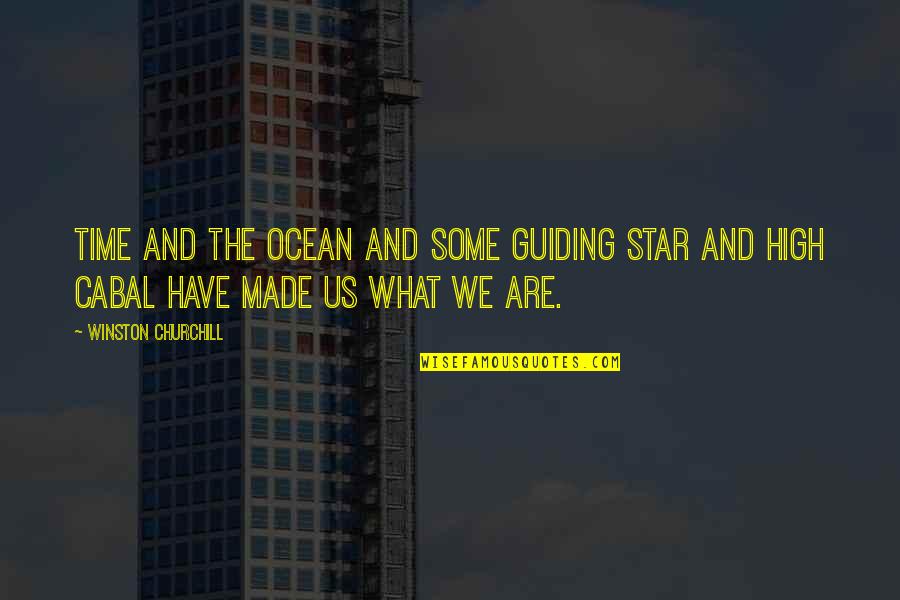 Jhumur Mukherjee Quotes By Winston Churchill: Time and the Ocean and some guiding star Jhumur Mukherjee Quotes By Winston Churchill: Time and the Ocean and some guiding star