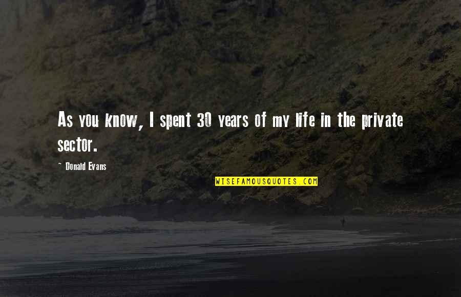 Jiu Jitsu Lifestyle Quotes By Donald Evans: As you know, I spent 30 years of