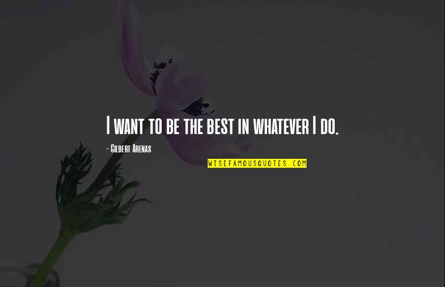 Joaquin Phoenix Her Quotes By Gilbert Arenas: I want to be the best in whatever