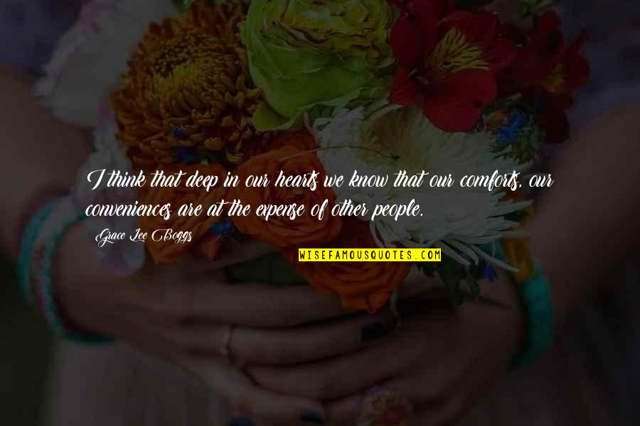 Jodendom God Quotes By Grace Lee Boggs: I think that deep in our hearts we
