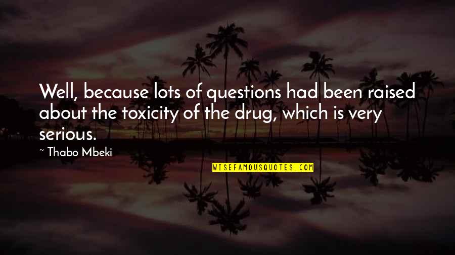 Joe Swanberg Quotes By Thabo Mbeki: Well, because lots of questions had been raised