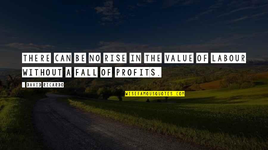 John Curran Quotes By David Ricardo: There can be no rise in the value