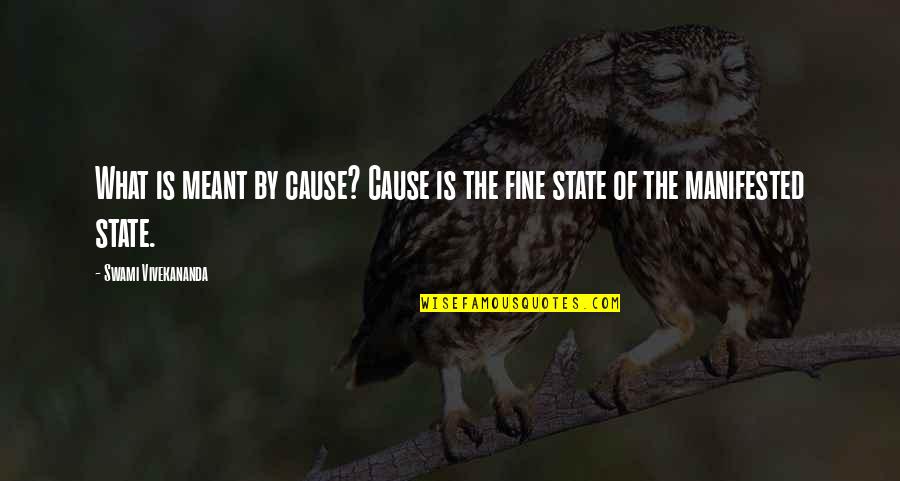 John Lackey Quotes By Swami Vivekananda: What is meant by cause? Cause is the John Lackey Quotes By Swami Vivekananda: What is meant by cause? Cause is the