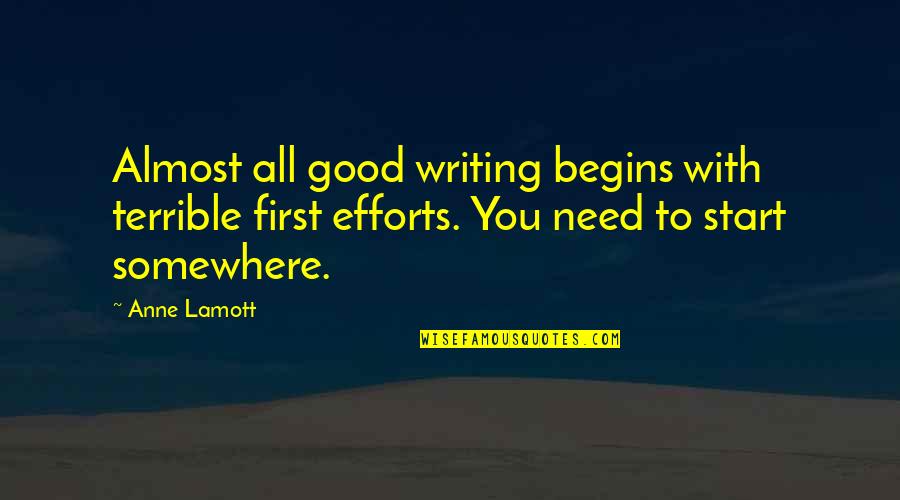John Muir Half Dome Quotes By Anne Lamott: Almost all good writing begins with terrible first John Muir Half Dome Quotes By Anne Lamott: Almost all good writing begins with terrible first