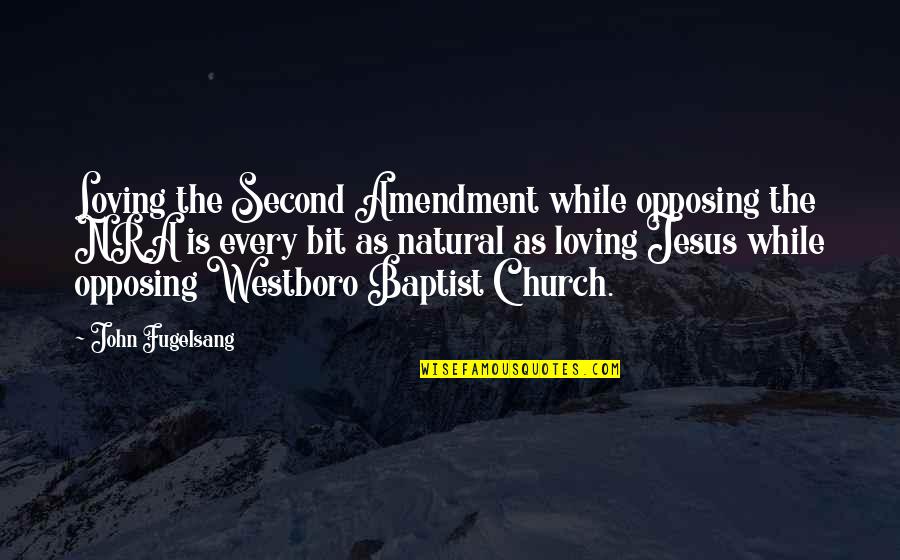 John The Baptist Quotes By John Fugelsang: Loving the Second Amendment while opposing the NRA