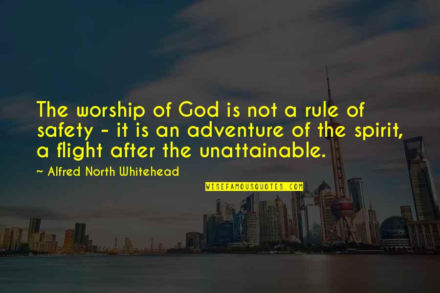 Johnny Hobo Quotes By Alfred North Whitehead: The worship of God is not a rule