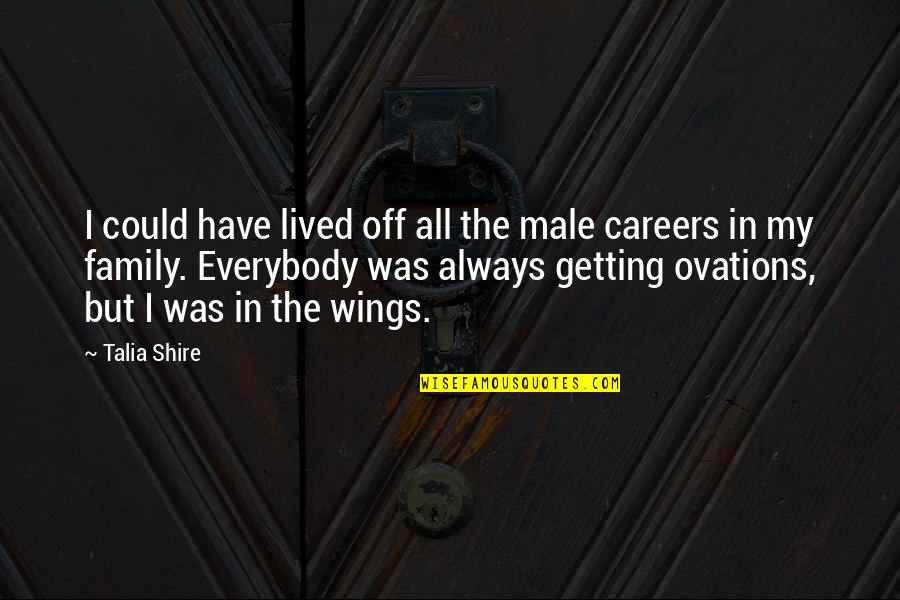 Jorik 2 Quotes By Talia Shire: I could have lived off all the male Jorik 2 Quotes By Talia Shire: I could have lived off all the male