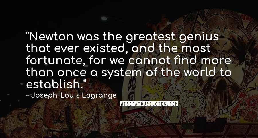 Joseph-Louis Lagrange quotes: wise famous quotes, sayings and quotations by Joseph-Louis Lagrange