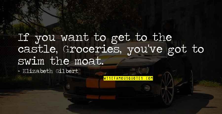 Jover Fabrics Quotes By Elizabeth Gilbert: If you want to get to the castle, Jover Fabrics Quotes By Elizabeth Gilbert: If you want to get to the castle,