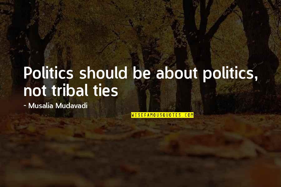 Json Encode Without Quotes By Musalia Mudavadi: Politics should be about politics, not tribal ties