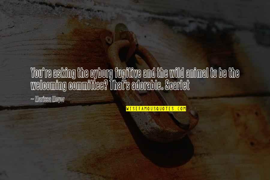 Julius Caesar Loyalty And Betrayal Quotes By Marissa Meyer: You're asking the cyborg fugitive and the wild