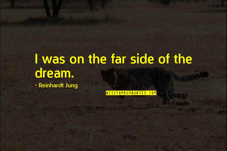 Jung Dream Quotes By Reinhardt Jung: I was on the far side of the