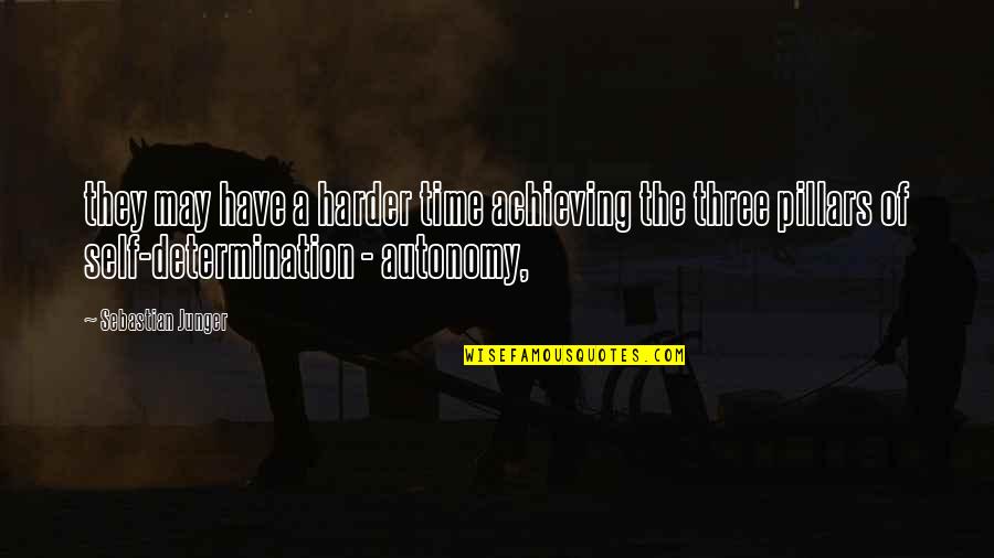 Junger Sebastian Quotes By Sebastian Junger: they may have a harder time achieving the Junger Sebastian Quotes By Sebastian Junger: they may have a harder time achieving the