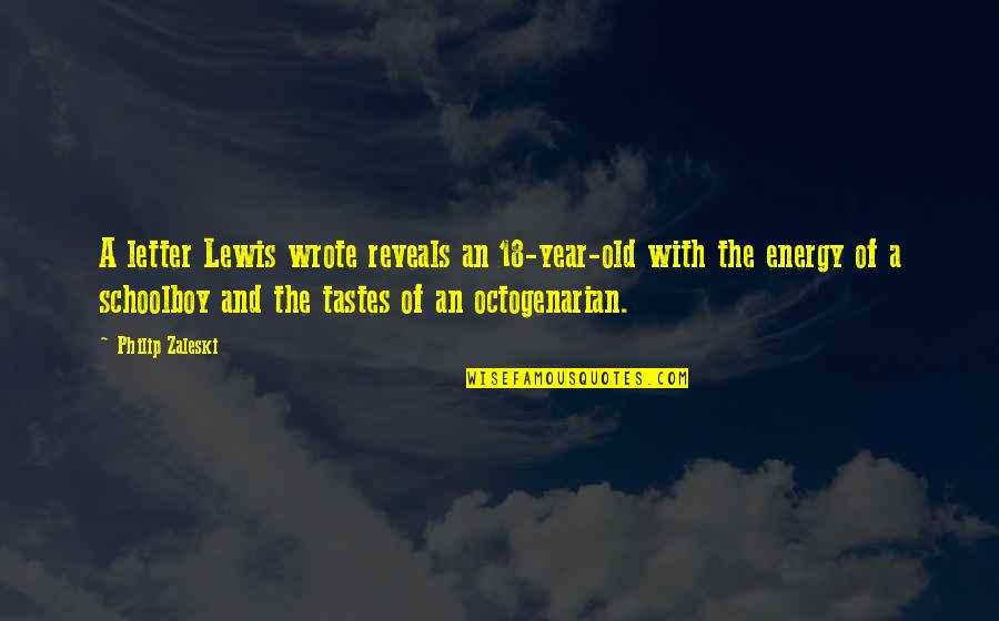 Juriniai Quotes By Philip Zaleski: A letter Lewis wrote reveals an 18-year-old with Juriniai Quotes By Philip Zaleski: A letter Lewis wrote reveals an 18-year-old with