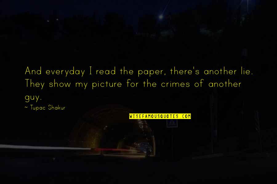 Juvens Louis Quotes By Tupac Shakur: And everyday I read the paper, there's another Juvens Louis Quotes By Tupac Shakur: And everyday I read the paper, there's another